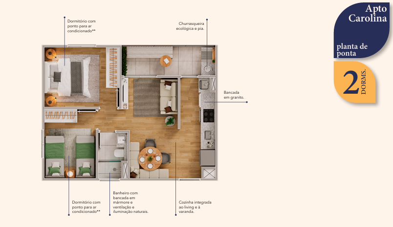 Apartamento Carolina